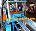 Cable tray roll forming machine