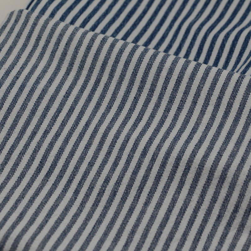 Light Weight Cotton Spandex Stripe Twill   3