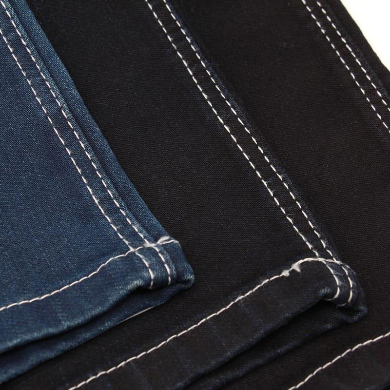 Rope dye cotton Gracell denim fabric  custom blue Denim Fabric company  3