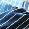 Soft Handfeel Stripe Twill  Light Weight Cotton Spandex Stripe Twill  2