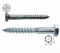 high tension Fasteners OEM full size wood screw din7997/571