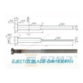 Ejector blade in Din1530FAH Flat ejector pin with cylindrical head