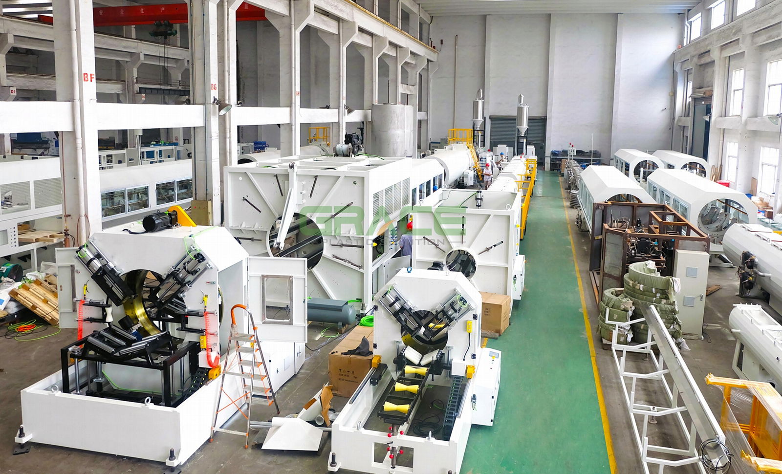 HDPE630-1200 Pipe extrusion line 2
