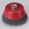 BINIC Abrasive crimped wire cup brush  1