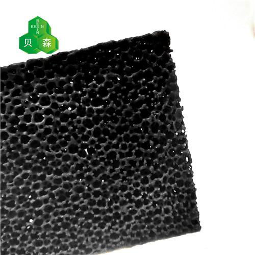 苏州贝森发泡陶瓷高效除甲醛活性炭过滤网 5