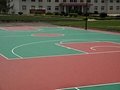 湖南长沙硅pu篮球场材料硅PU施工硅PU篮球场工程 5