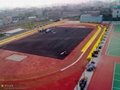 湖南长沙混合型塑胶跑道 预制型塑胶跑道材料施工 4