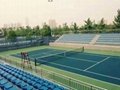 湖南常德硅PU网球场沥青基础施工 4