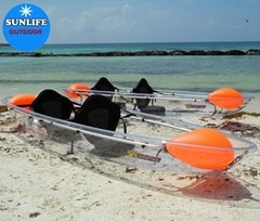 Best Seller clear Crystal kayak and Crystal canoe in China