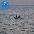 SUNLIFE stable kayak transparente and clear kayak stabilizer for 2 person