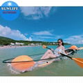 CE Certificate Sun Life Double seats Durable PC Plastic Kayak 1