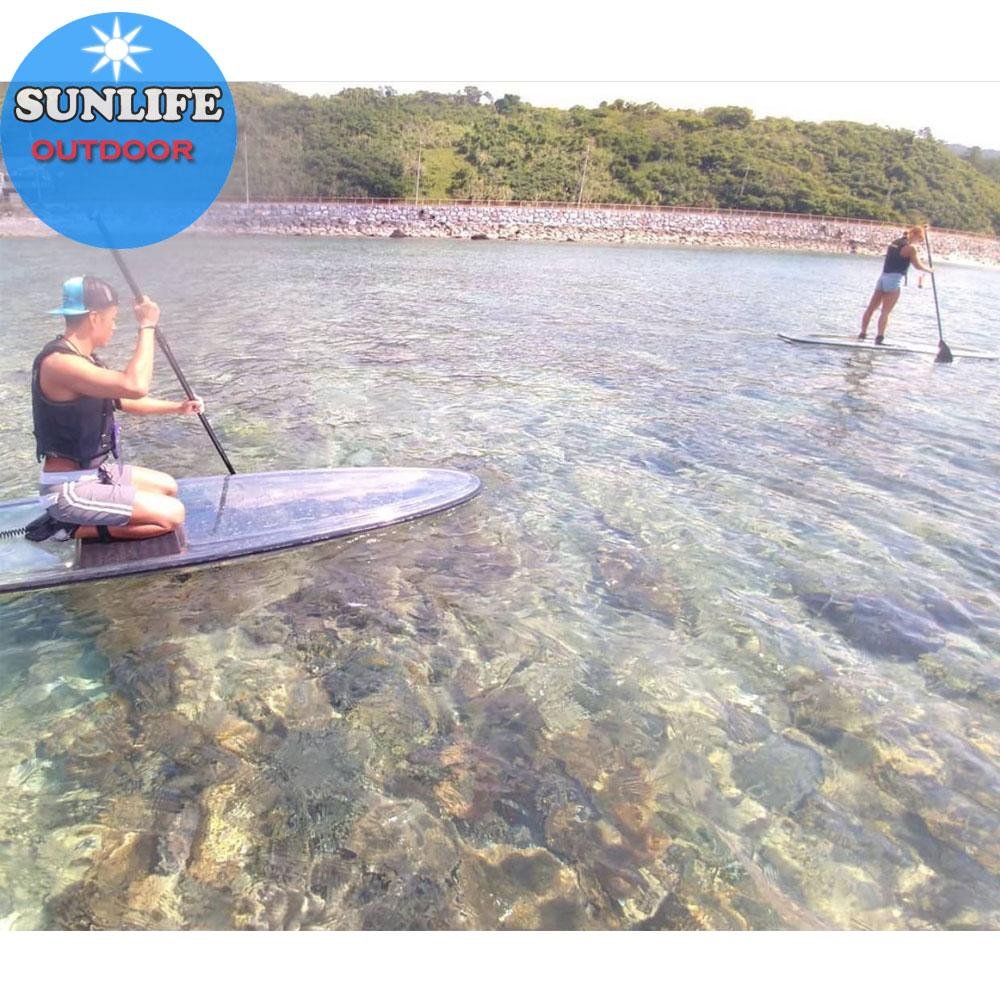 New Geranation stand up paddle board made of polycarbonate clear SUP board 3