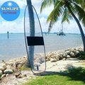 SUNLIFE clear stand up paddle board and SUP paddle board 2