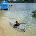 SUNLIFE clear stand up paddle board and SUP paddle board 5