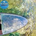 Wholesale high quality clear paddle board PC SUP board with 100% transparency 4
