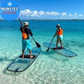 clear sup board crystal cleare bottom sup