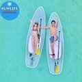 Clear SUP See Through Paddle Boards Water Skiboard Clear Paddle Board 