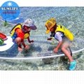 Transparent SUP Surfing Stand Up Surfboard Clear Paddle Board