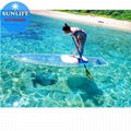 Transparent SUP Surfing Stand Up Surfboard Clear Paddle Board