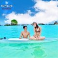 Transparent SUP Surfing Stand Up Surfboard Clear Paddle Board