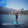 Transparent Sup Clear paddle Board Glass Bottom SUP Stand Up Board Yoga Paddling