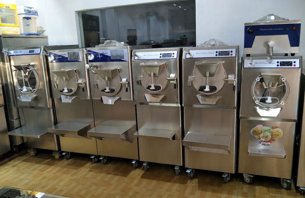 Combined batch machine Pasteurized gelato machine 4