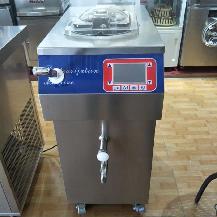 Commercial automatic ice cream milk sterilization homogenization aging machine 2