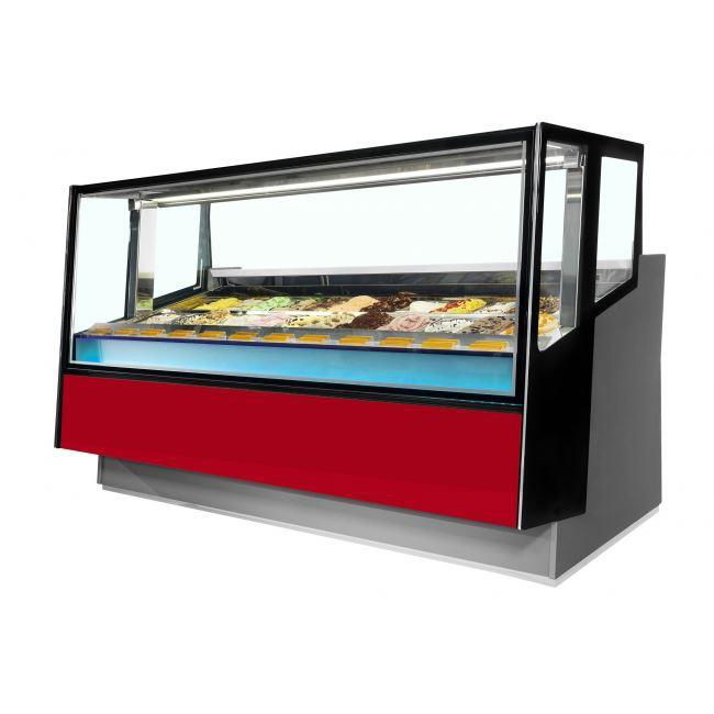 Automatic 24 pans Ice Cream Scooping Freezer  2