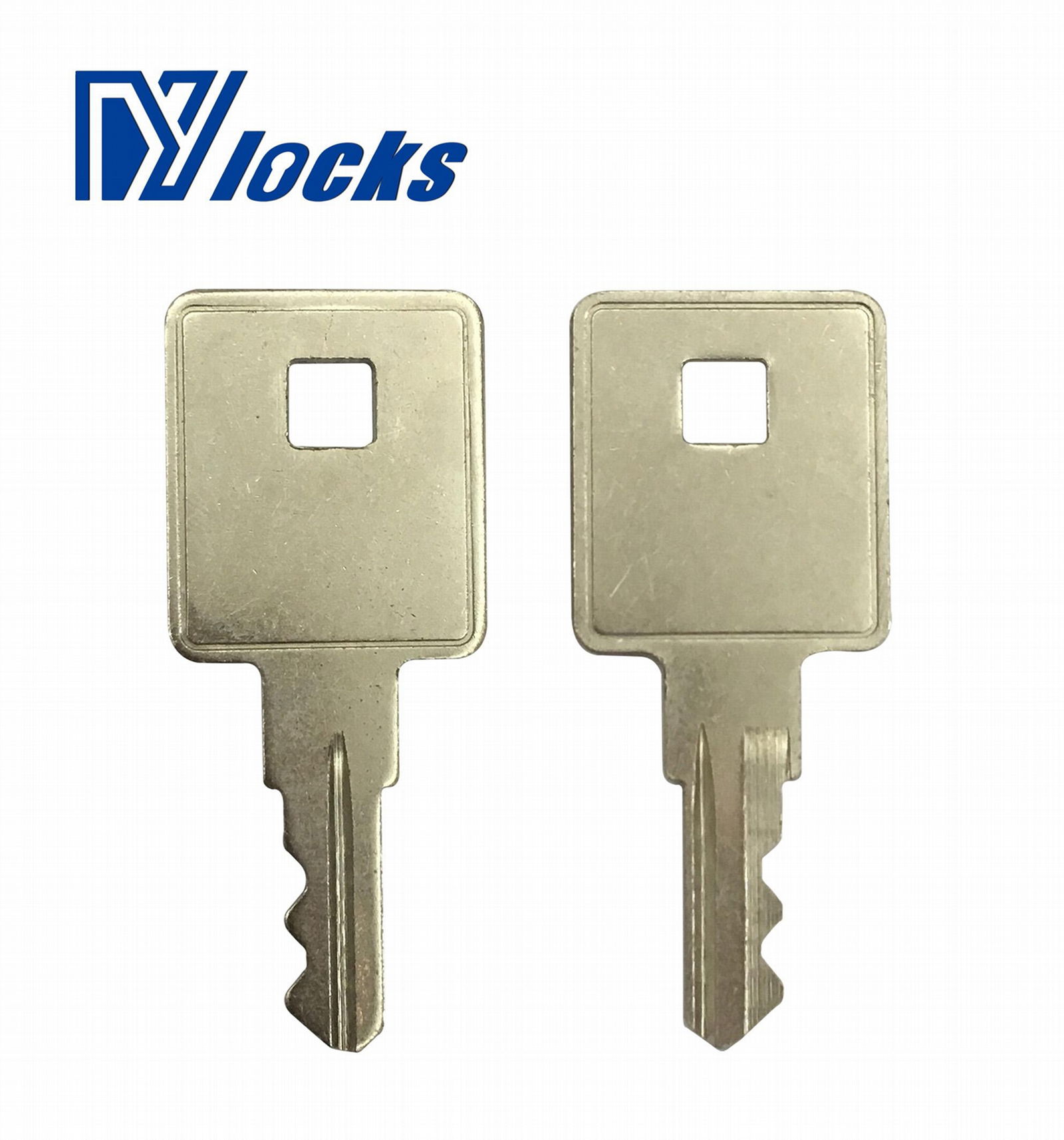 Keyblank Nickleplated Brass D 002 DYLOCKS (China Manufacturer