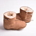 Real sheepskin prewalker baby snow boots