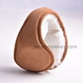 Real merino sheepskin earmuff winter