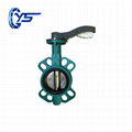 Oil And Gas Butterfly Valve Wafer type   Butterfly Valve manufacturer 1