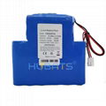 Hubats Stage Light 14.8V Lithium Battery Pack Icr18650 4s4p Li-ion Battery 10400