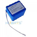 Hubats 14.8V Lithium Battery Pack Icr18650 4s5p 14.8V 11ah for LED Stage Lightin 1