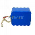 Hubats 14.8V Lithium Battery Pack Icr18650 4s5p 14.8V 11ah for LED Stage Lightin