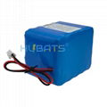 14.8V Lithium Battery Pack Icr18650-4s5p 14.8V 11ah for LED Stage Lighting Li-io