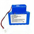 Hubats Icr18650-4s4p Li-ion Battery Pack 8800mAh 14.8V for Chauvet Freedom PAR H
