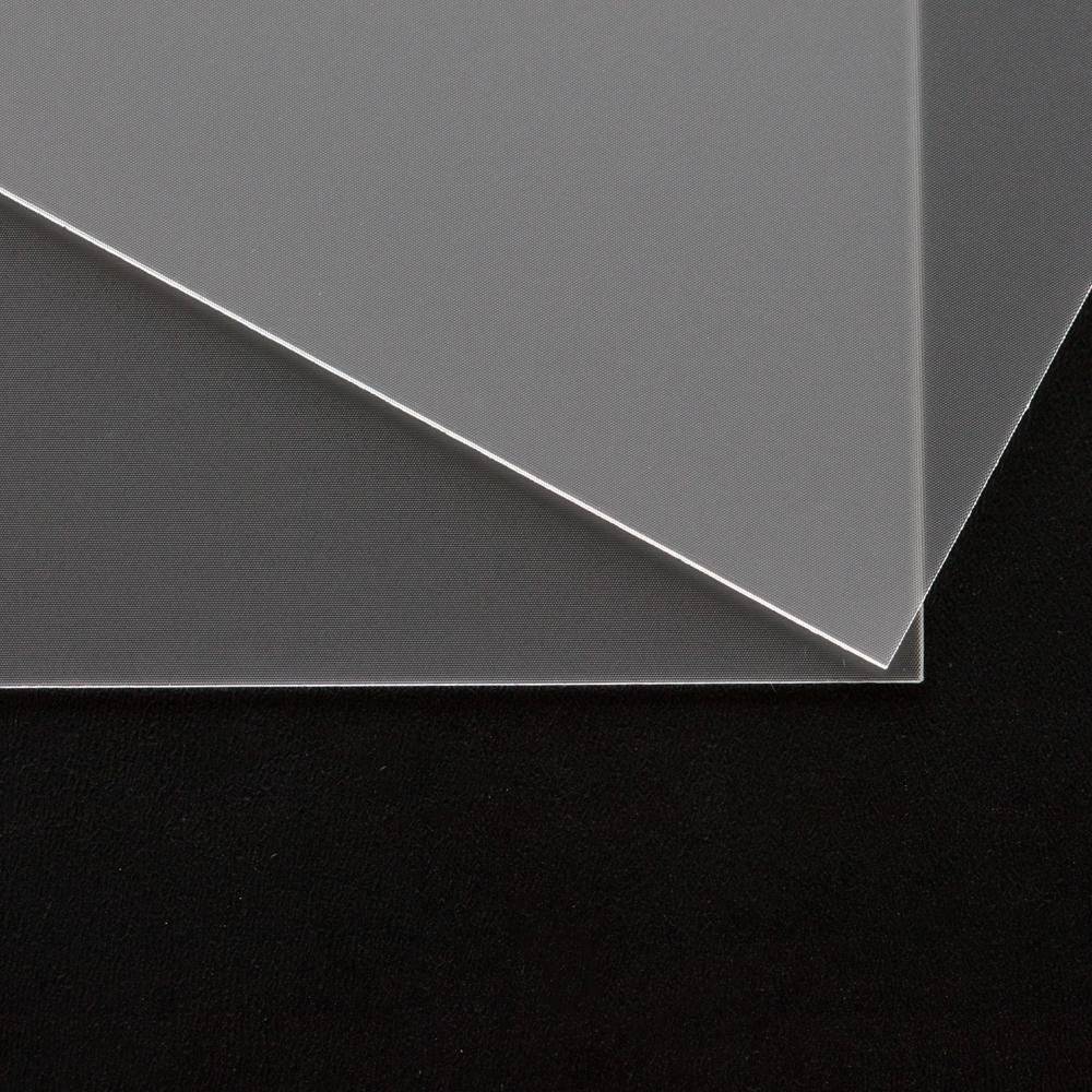 Microprism structure PC UGR below 19 lighting diffuser sheet with film 1