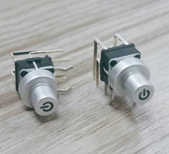 LED TACT SWITCH 90° DIP