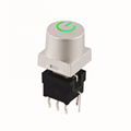 8.5X8.5mm,SELF lock ,LED PUSH SWITCH