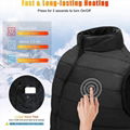 Men's Women's USB Electric Vest Electric jacket size washable warm vest coat