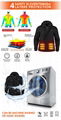 Heated Jacket with Battery Winter Outdoor Soft Shell Electric Heating Coat