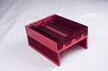 Extrusion aluminim heat sink in red 2