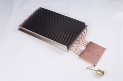 Custom deisgn aluminum heat sink plus copper tube