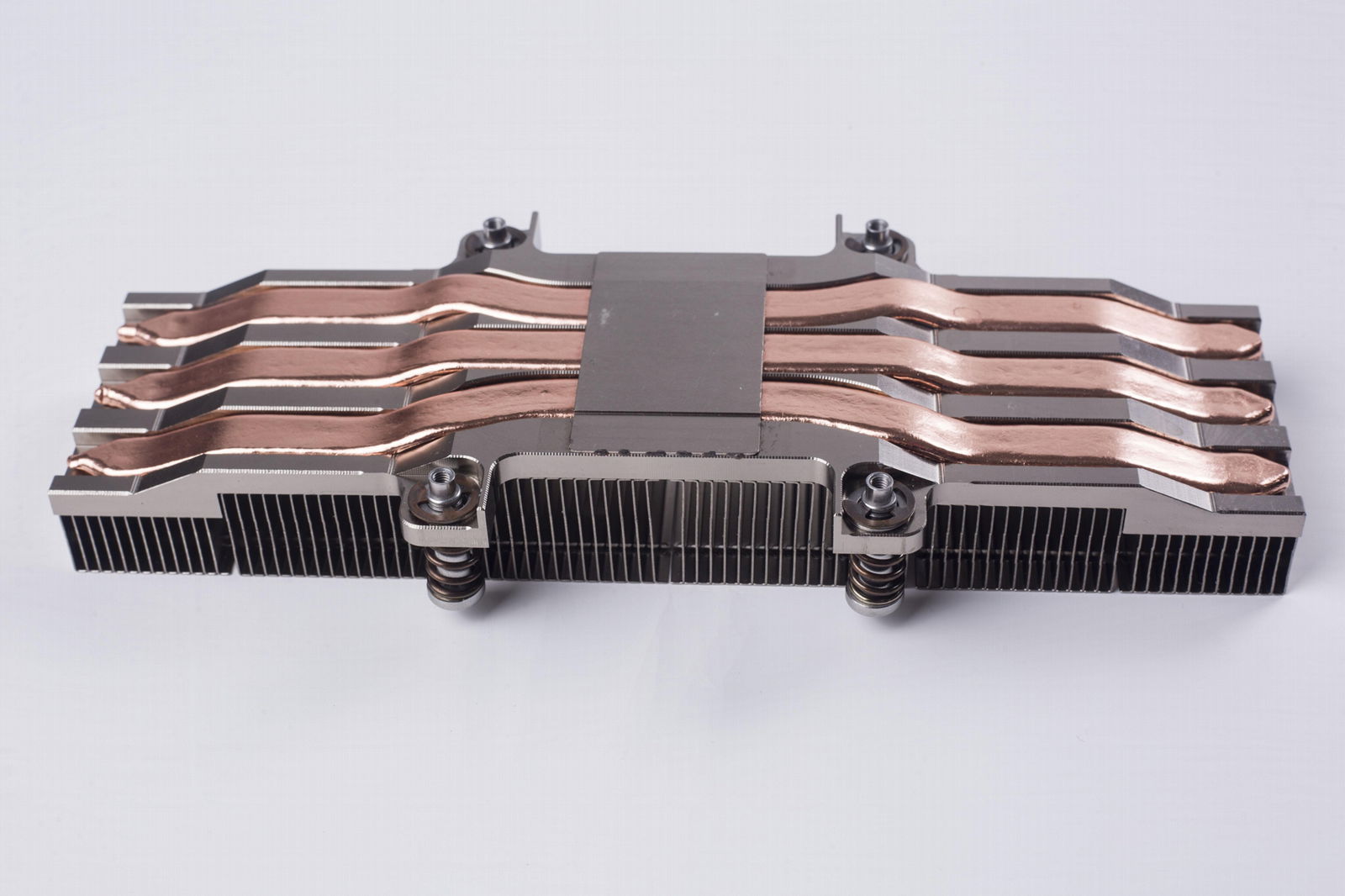 Nickel plate zipper fin heat sink radiator 2