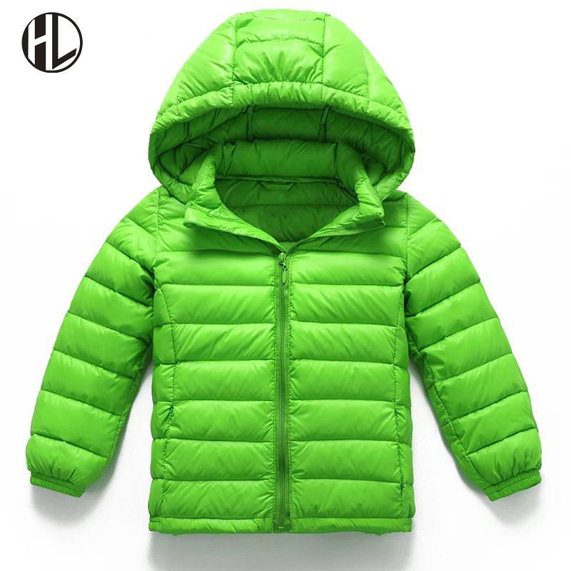 Children's Winter Down Coat with Hoodies 3