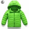 Children's Winter Down Coat with Hoodies