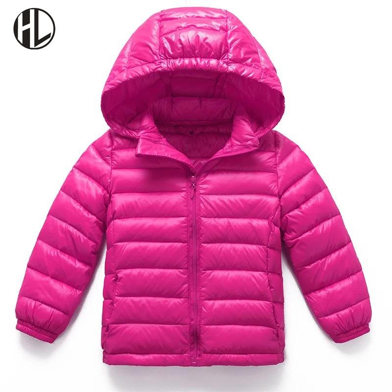 Children's Winter Down Coat with Hoodies 4