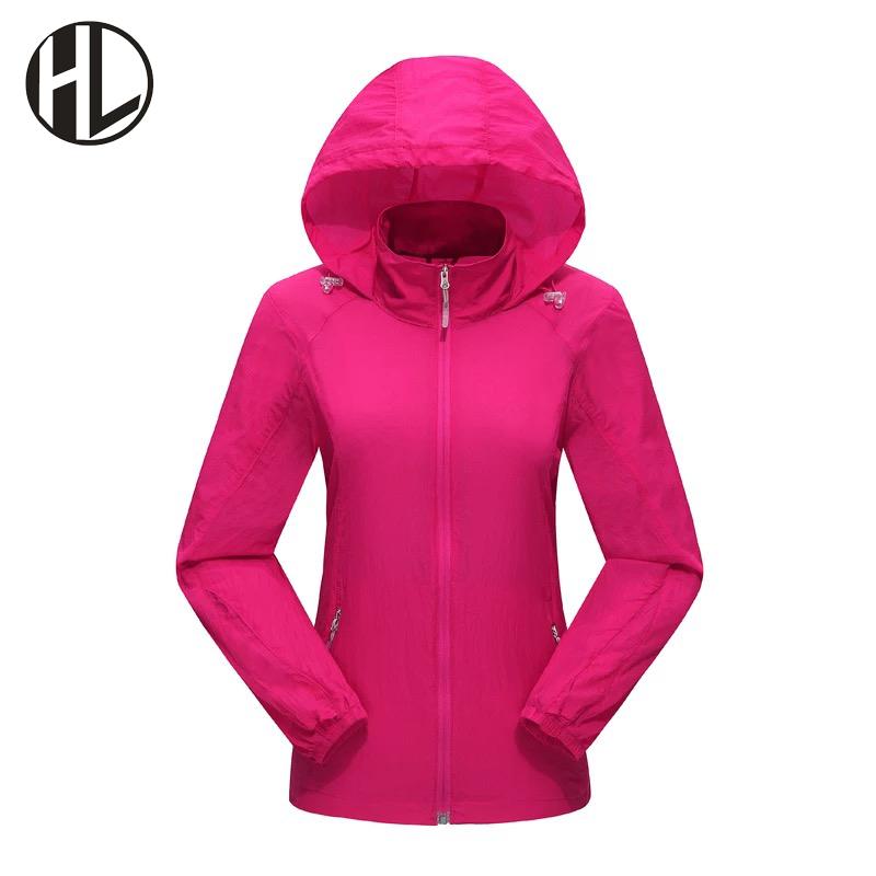 Women's Windbreaker with Hood