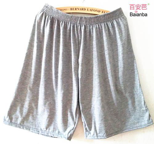 men's stretchy fabric sports shorts sleepwear shorts pajama shorts 2